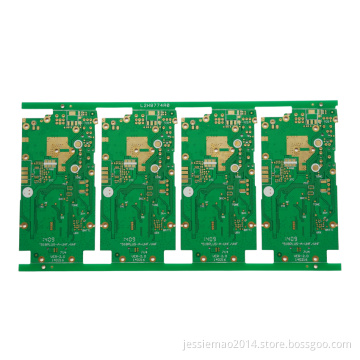 Double-sided PCB for Converter, High-frequency Analog Signal to Digital Signals, with ENIG